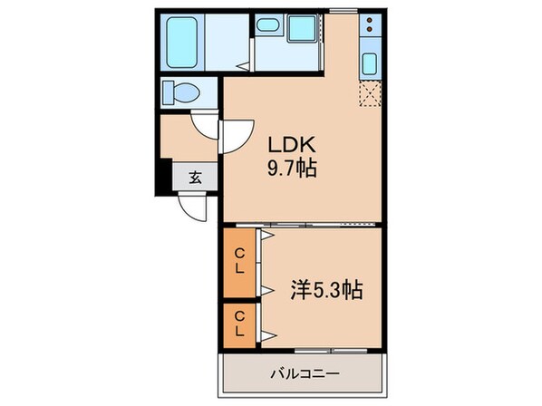 フジパレス須磨高取Ⅲ番館の物件間取画像